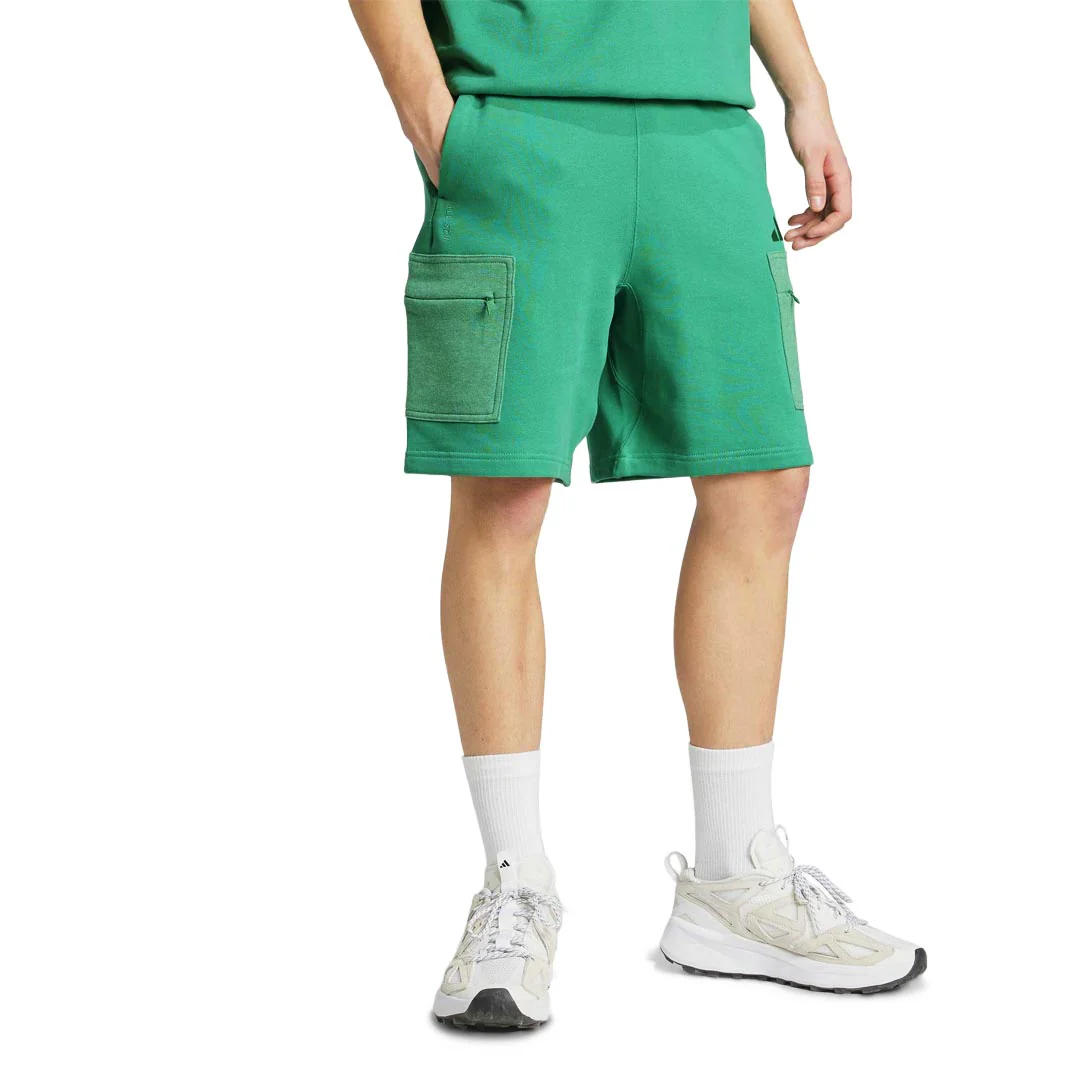 adidas - Men's All SZN French Terry Colorblock Shorts (JN9485) - Image 2