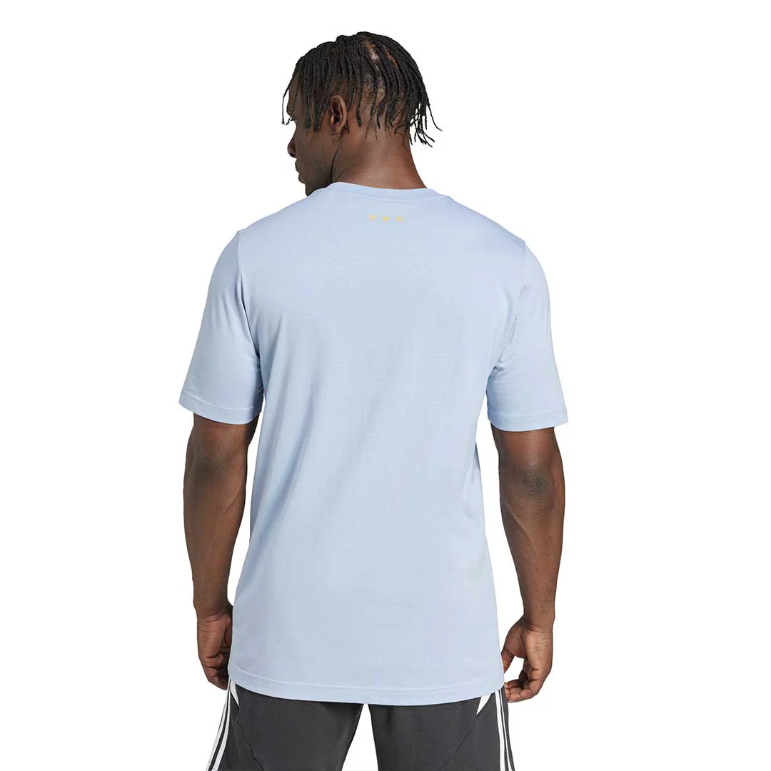 adidas - Men's Argentina Anniversary DNA T-Shirt (JM2848) - Image 4