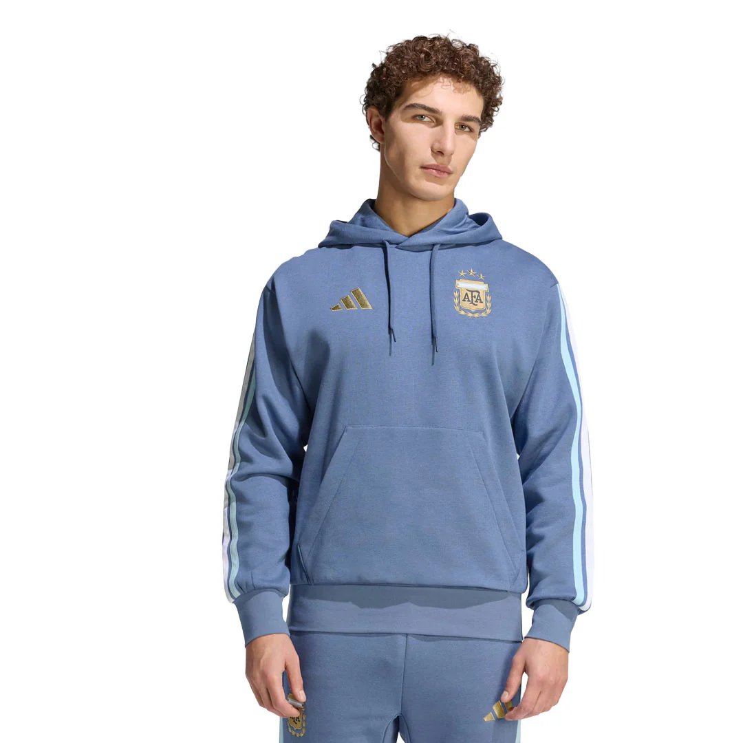 adidas - Men's Argentina DNA Fleece Hoodie (JZ6291) - Image 2