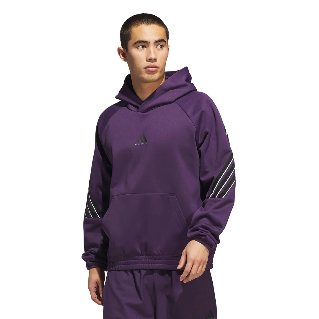 adidas - Men's Basketball Crazy Warm Fleece Hoodie (JW2859) - Image 2