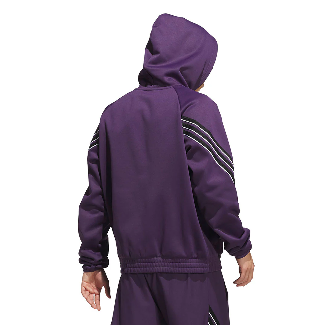 adidas - Men's Basketball Crazy Warm Fleece Hoodie (JW2859) - Image 3