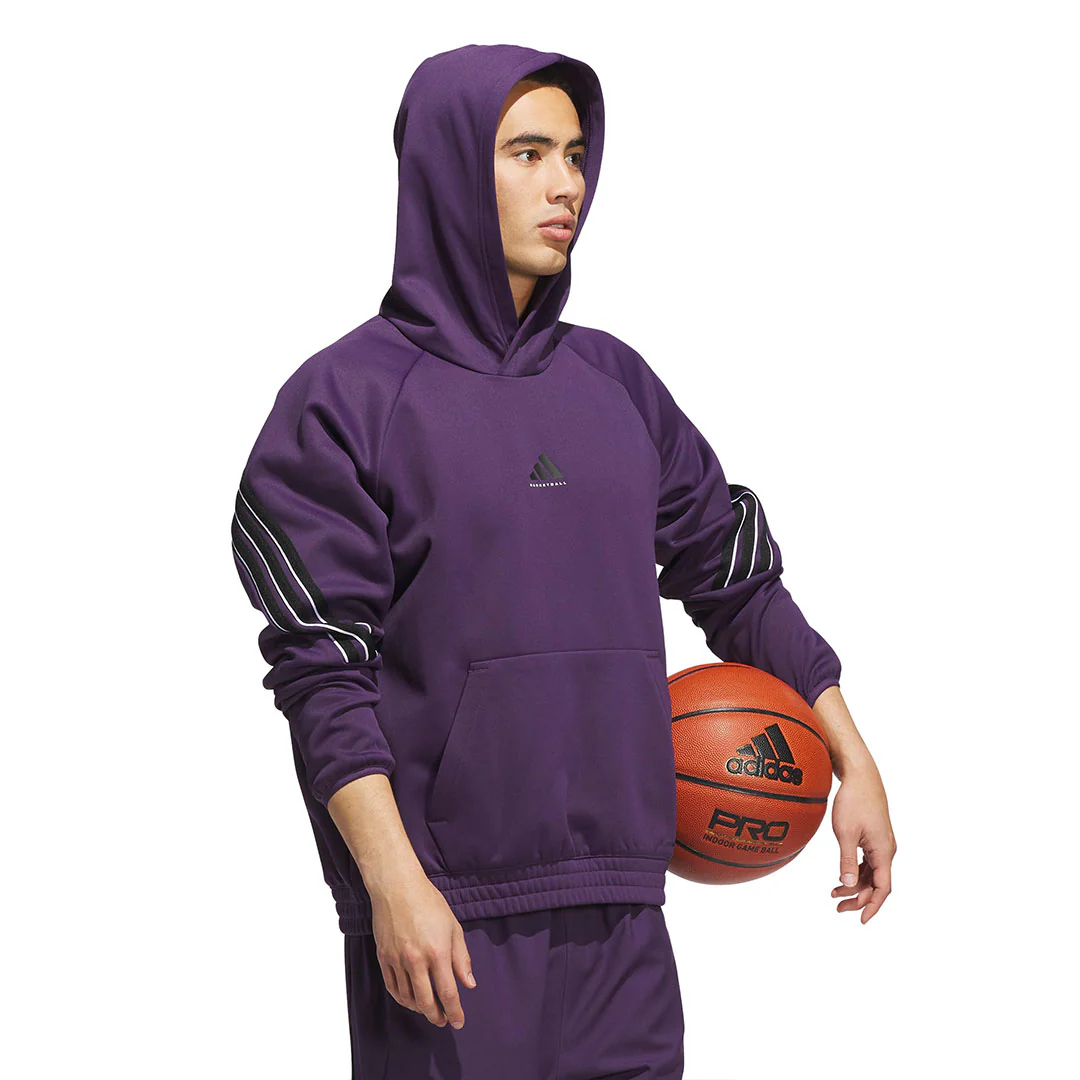 adidas - Men's Basketball Crazy Warm Fleece Hoodie (JW2859) - Image 4