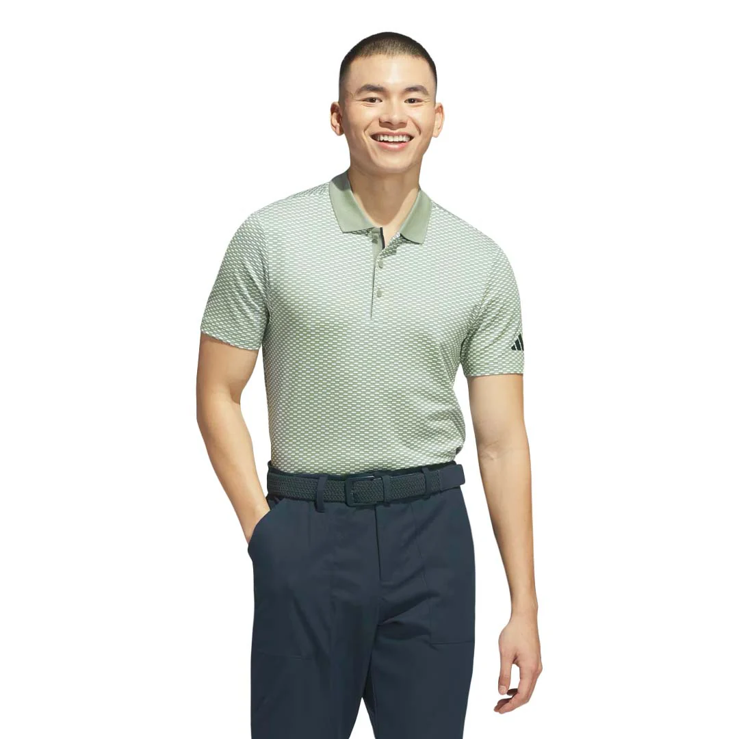 adidas - Men's Beyond The Course Textured Polo (JH1345) - Image 2