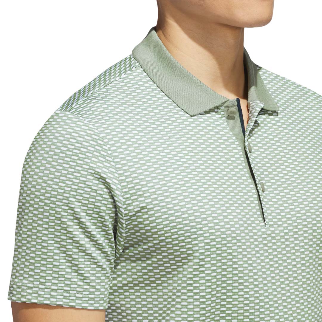 adidas - Men's Beyond The Course Textured Polo (JH1345) - Image 4