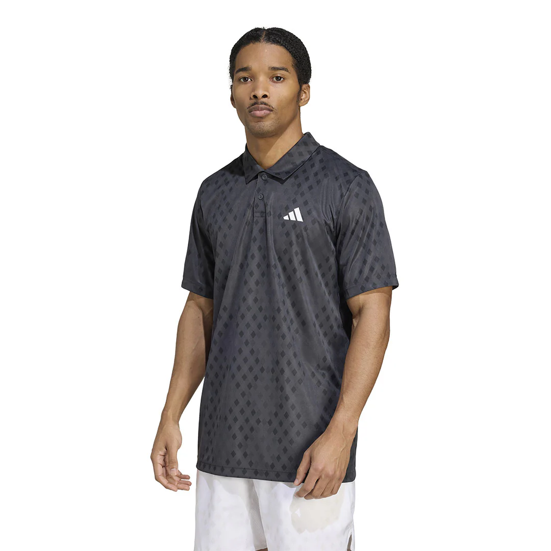 adidas - Men's Club Tennis Climacool Graphic Polo (JM1205) - Image 2