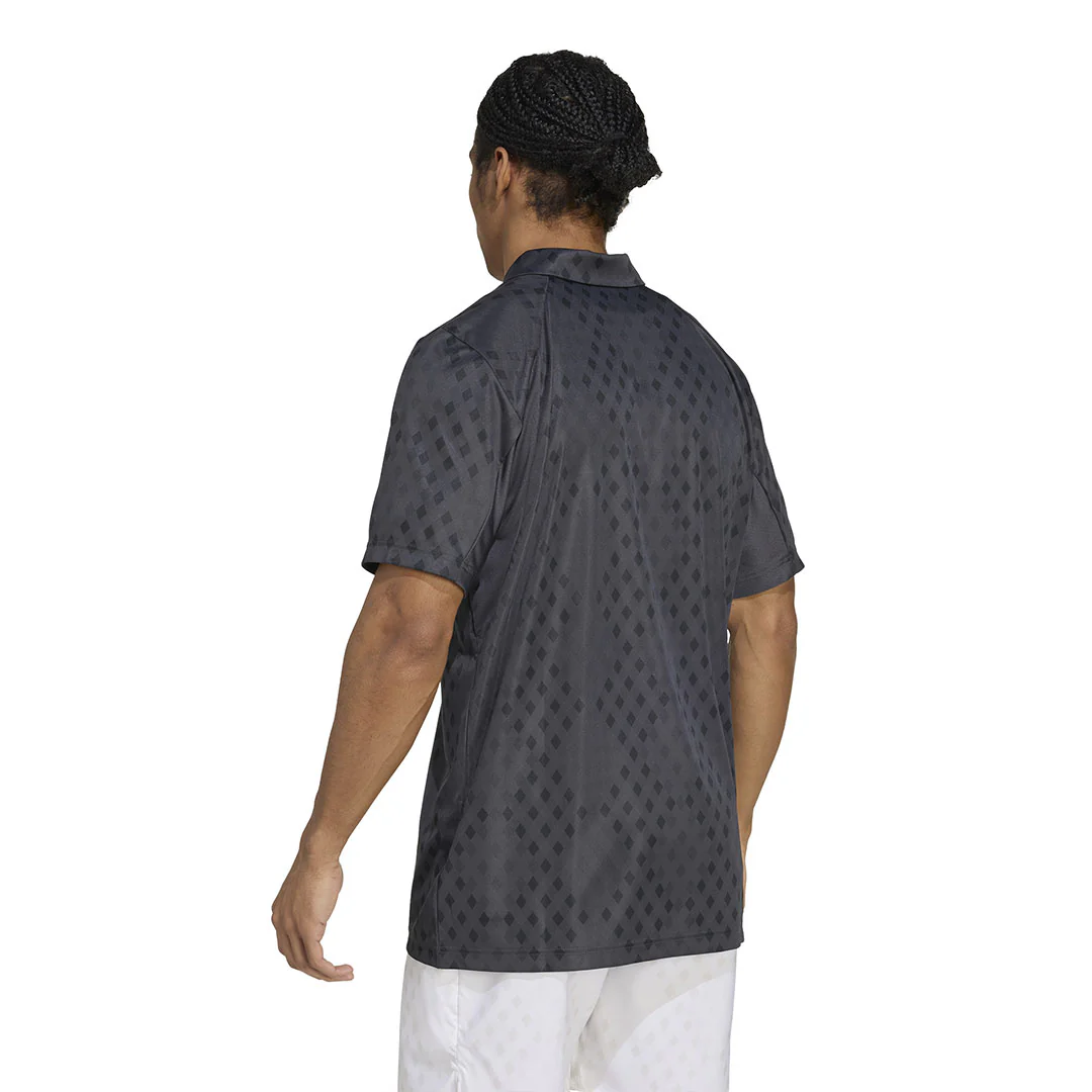 adidas - Men's Club Tennis Climacool Graphic Polo (JM1205) - Image 3