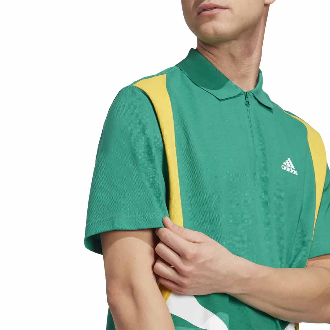 adidas - Men's Colourblock Polo (IC3701) - Image 6