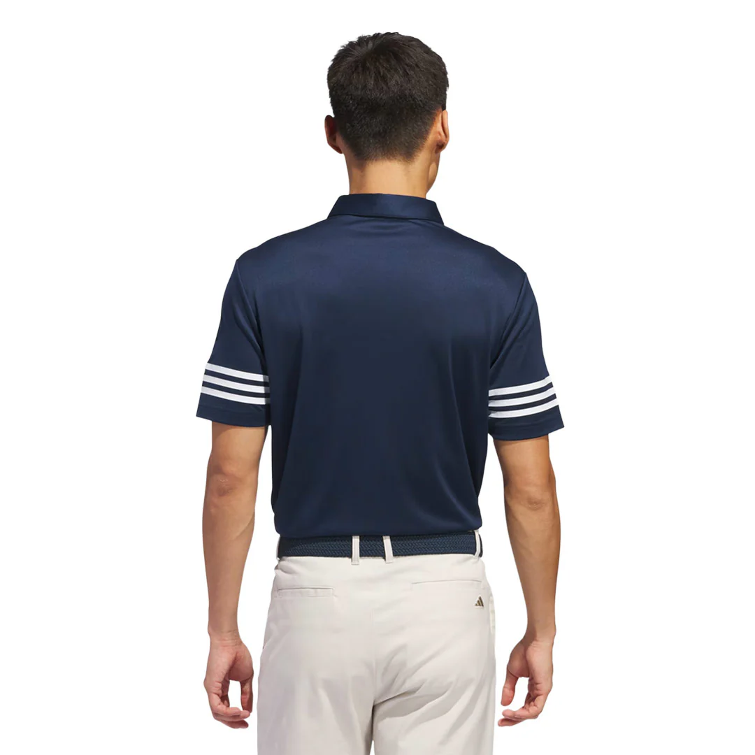 adidas - Men's Core 3-Stripes Polo (IQ2963) - Image 3