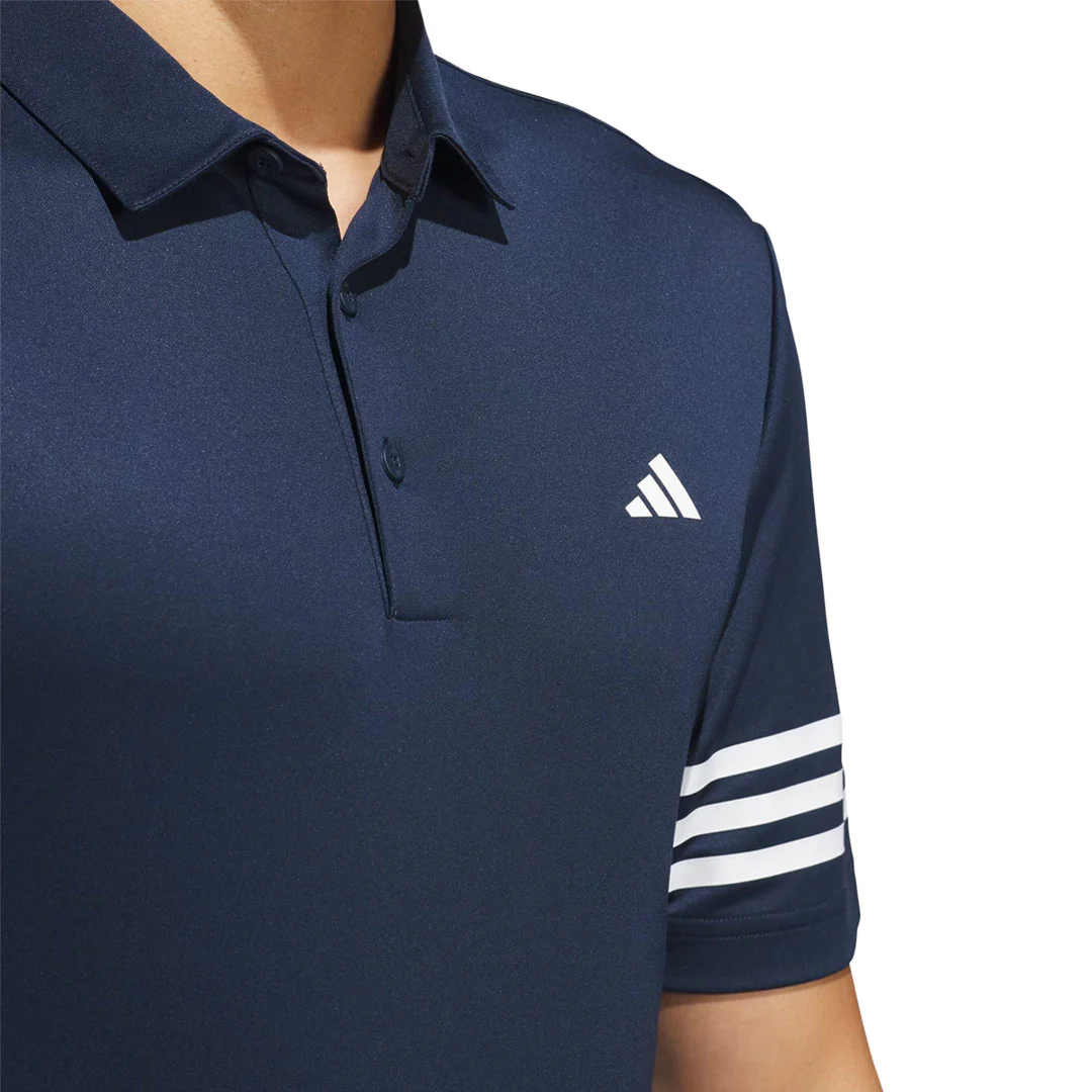 adidas - Men's Core 3-Stripes Polo (IQ2963) - Image 4