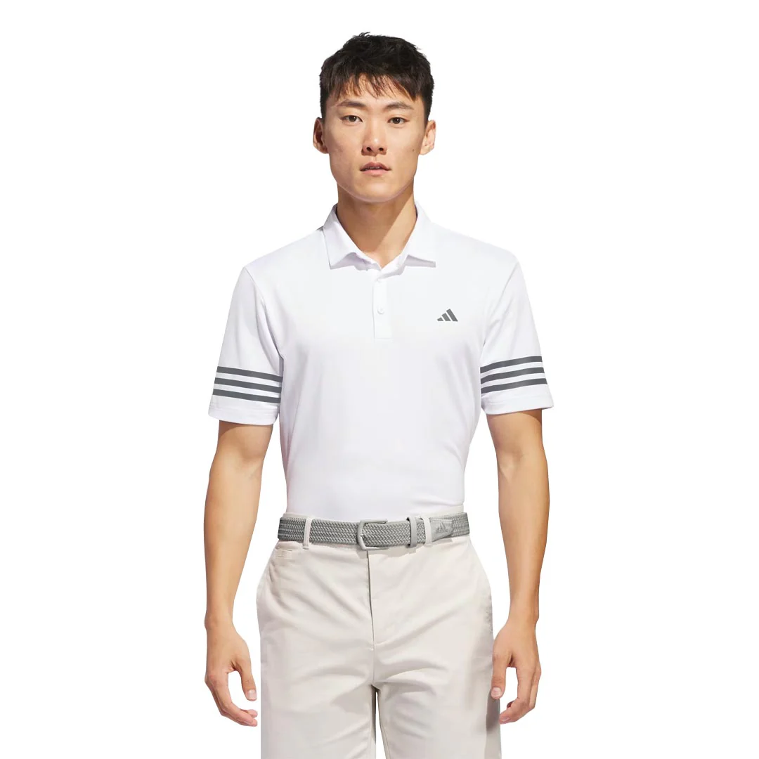adidas - Men's Core 3-Stripes Polo (IU4359) - Image 2