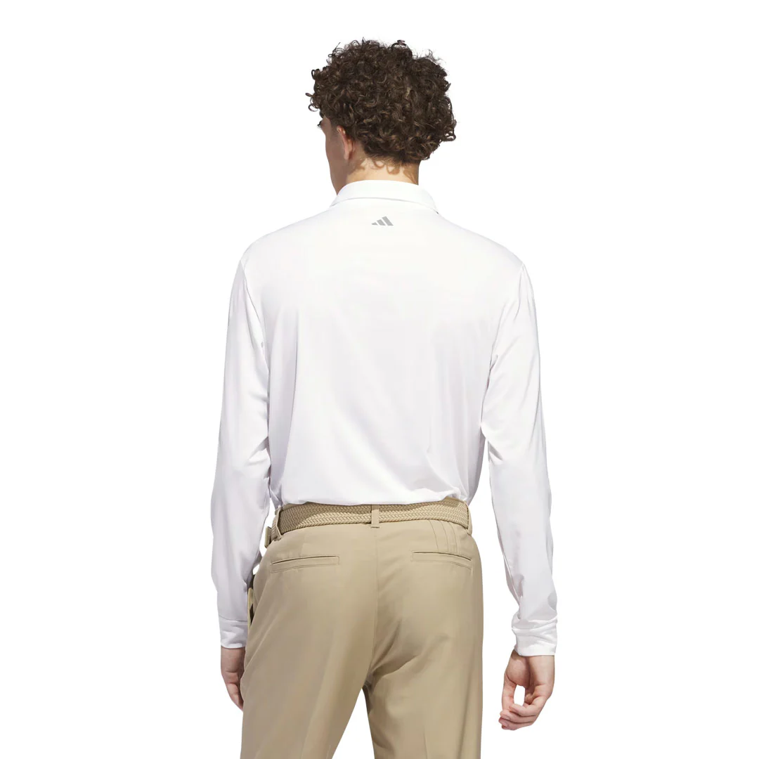 adidas - Men's Core Long Sleeve Polo (IT7213) - Image 3