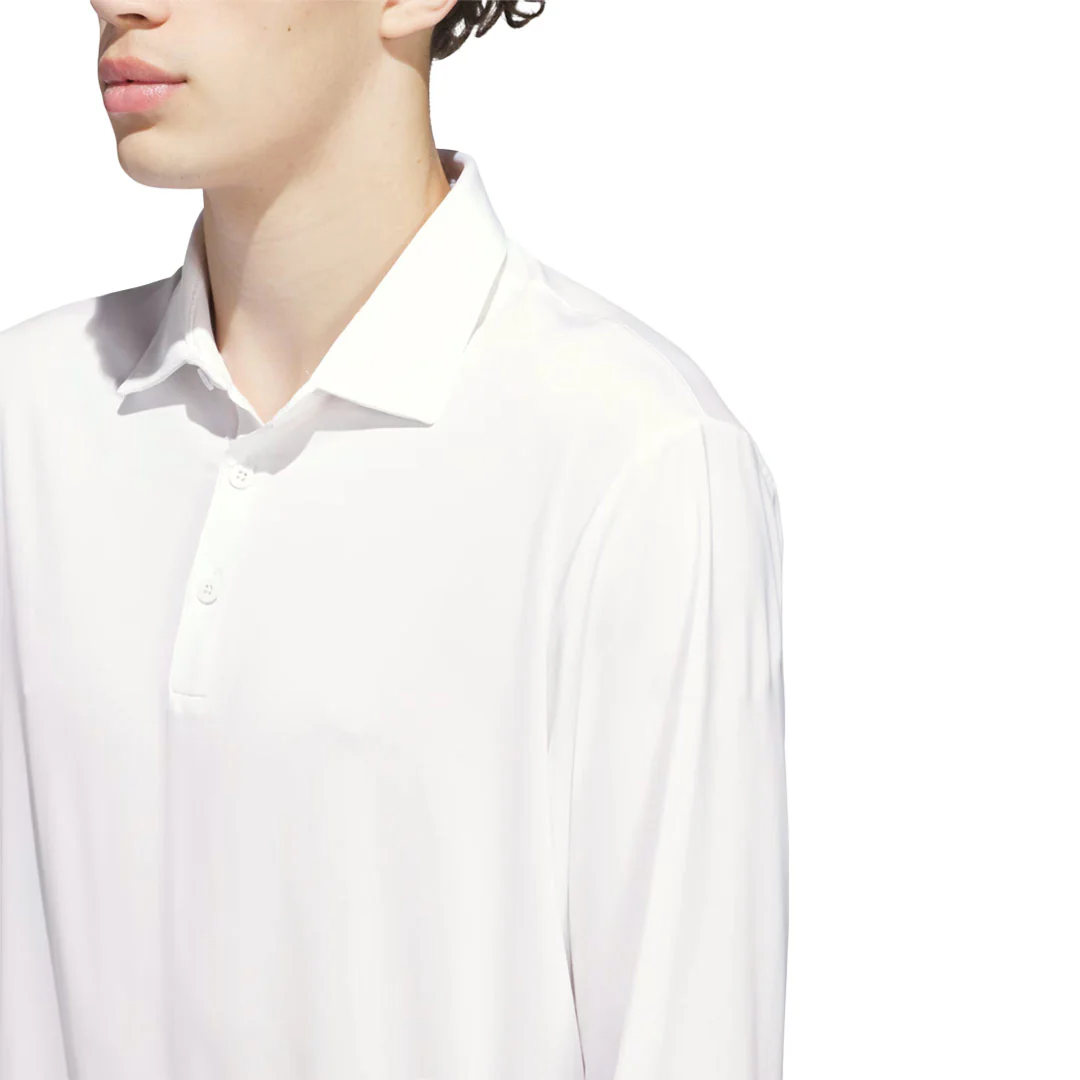 adidas - Men's Core Long Sleeve Polo (IT7213) - Image 4