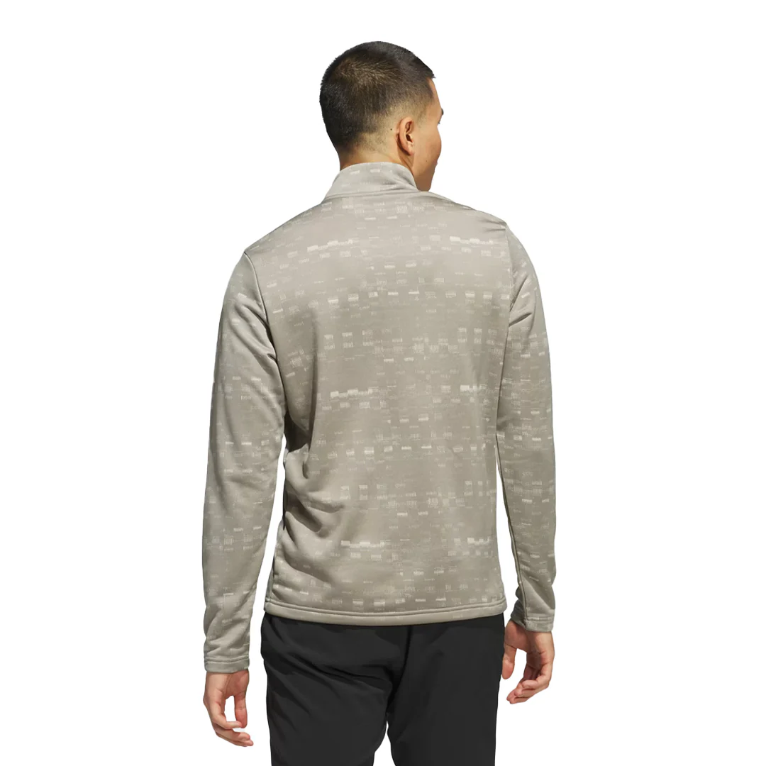 adidas - Men's Core Printed 1/4 Zip Pullover Sweatshirt (JJ1717) - Image 3
