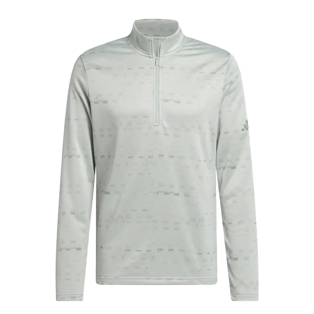 adidas - Men's Core Printed 1/4 Zip Pullover Sweatshirt (JJ1718)