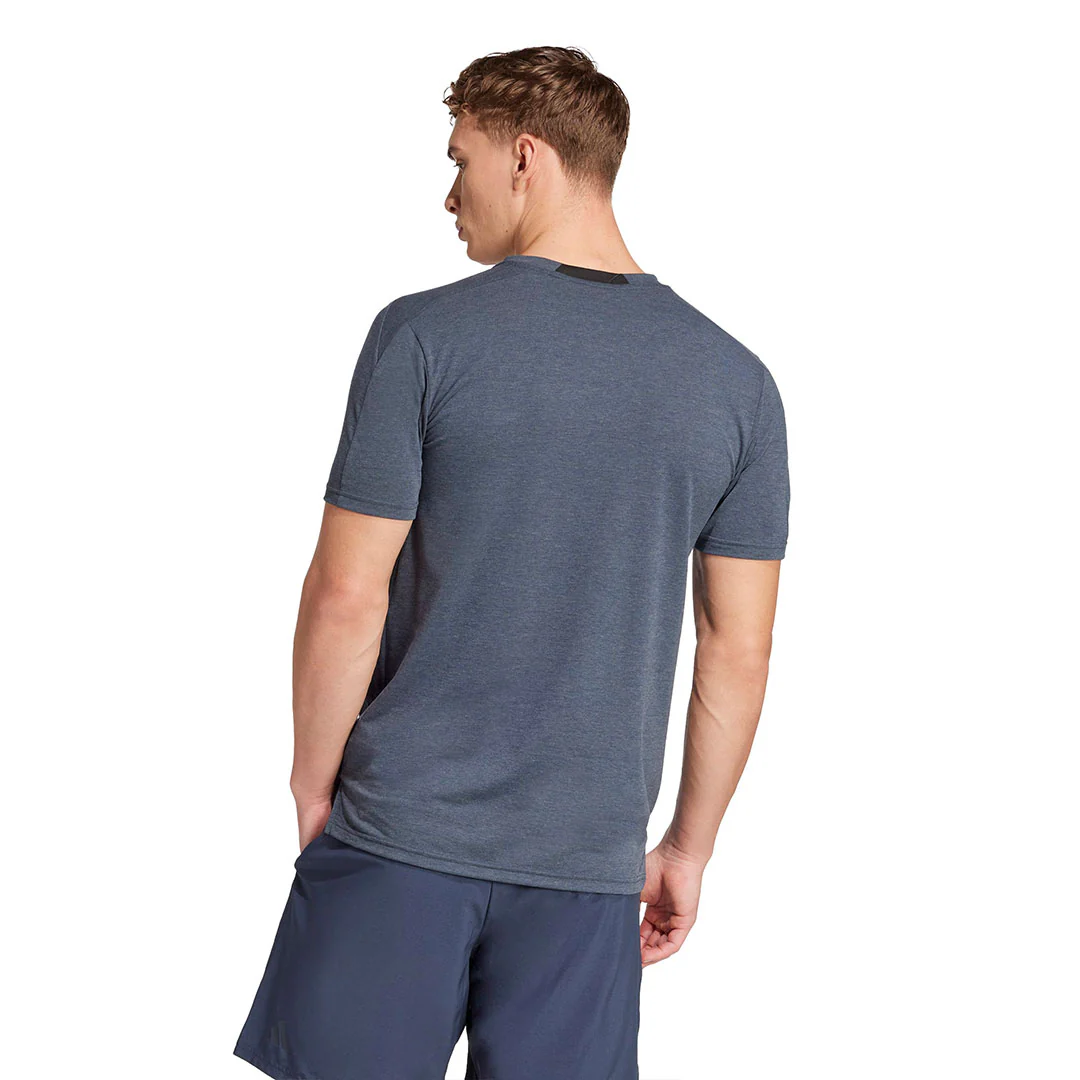 adidas - Men's Designed 4 Training 3-Stripes T-Shirt (JI8129) - Image 3
