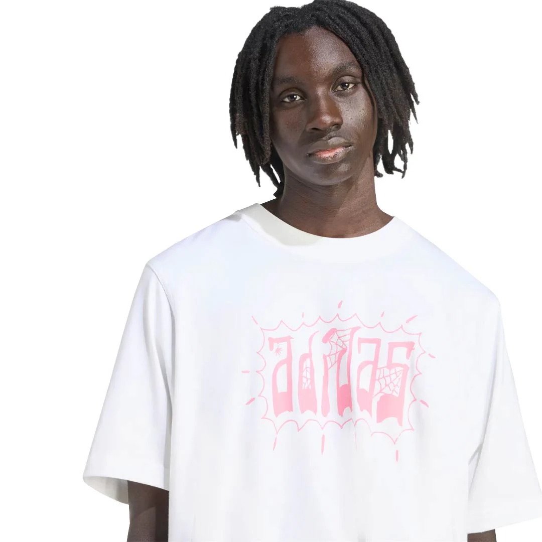 adidas - Men's Distressed Oversized T-Shirt (JW0207) - Image 5