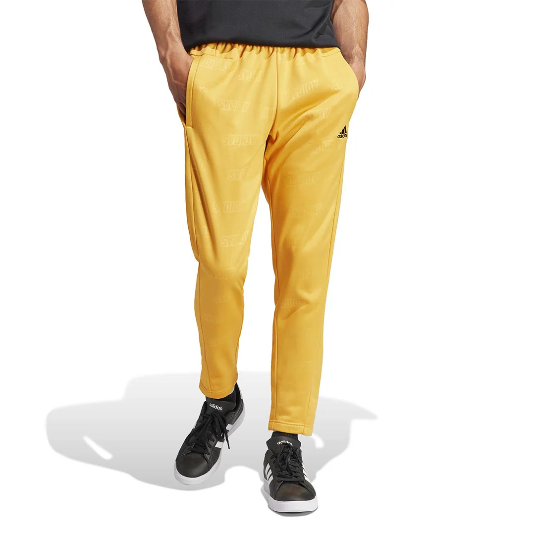 adidas - Men's Embossed Polar Fleece Tapered Pant (HY1279) - Image 2