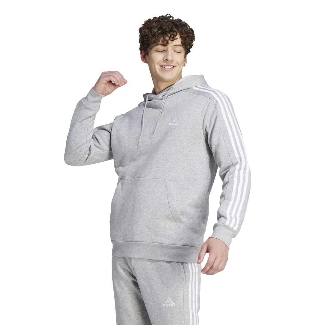 adidas - Men's Essentials Fleece 3 Stripes Hoodie (IJ6474) - Image 2