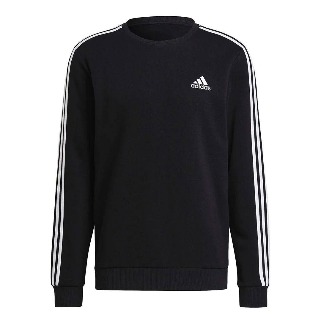 adidas - Men's Essentials Fleece 3-Stripes Sweatshirt (GK9106)