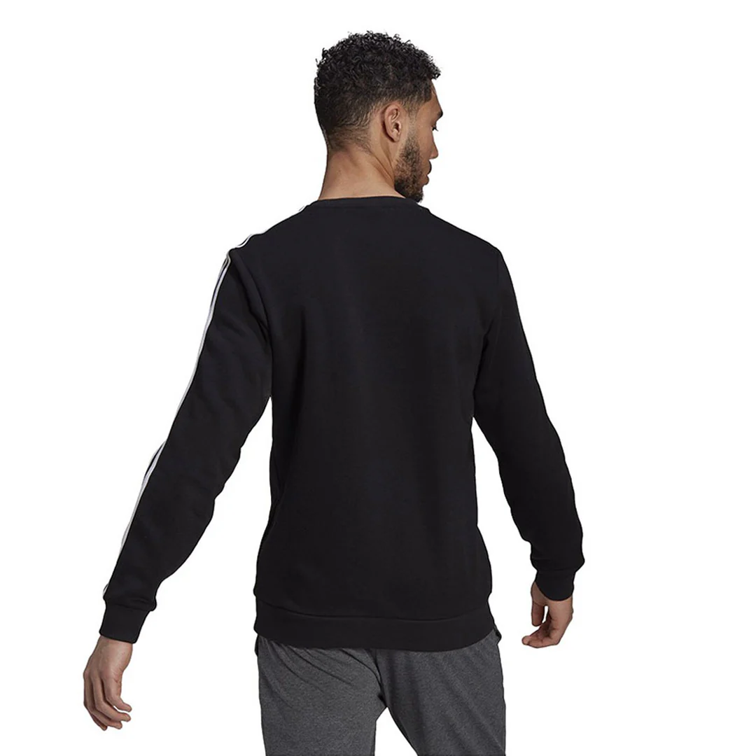 adidas - Men's Essentials Fleece 3-Stripes Sweatshirt (GK9106) - Image 3