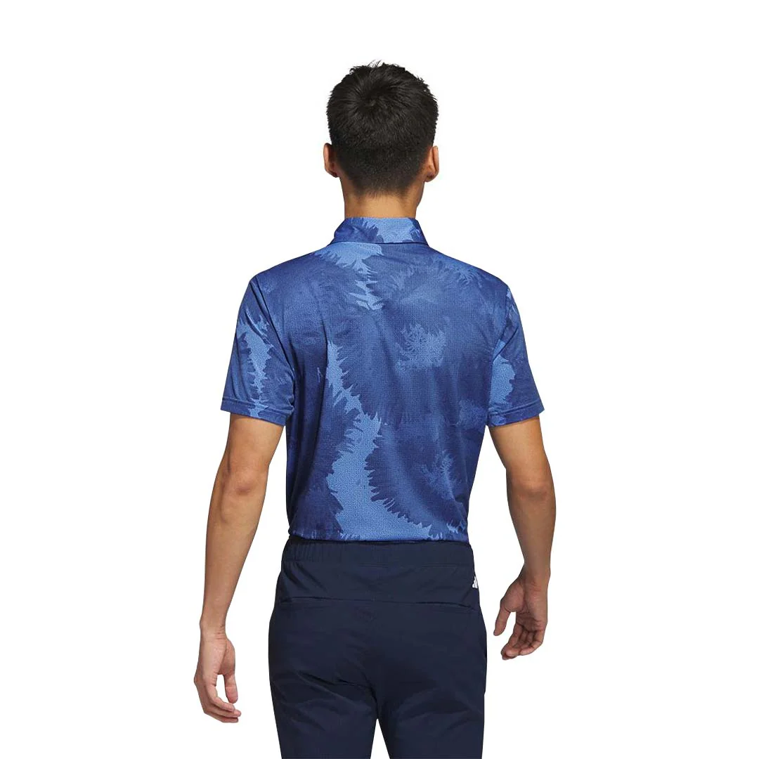 adidas - Men's Flower Mesh Polo (HS1128) - Image 4