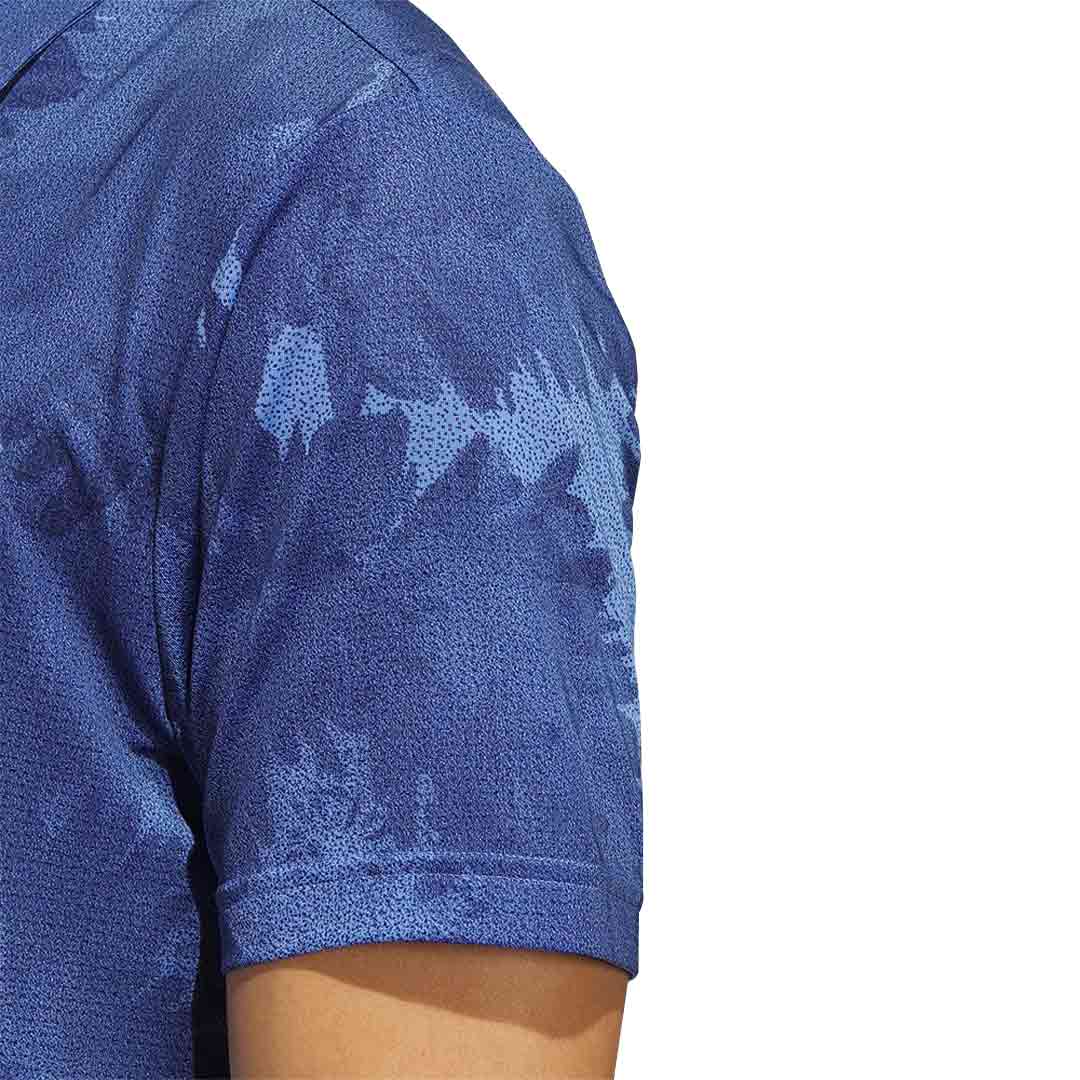 adidas - Men's Flower Mesh Polo (HS1128) - Image 5