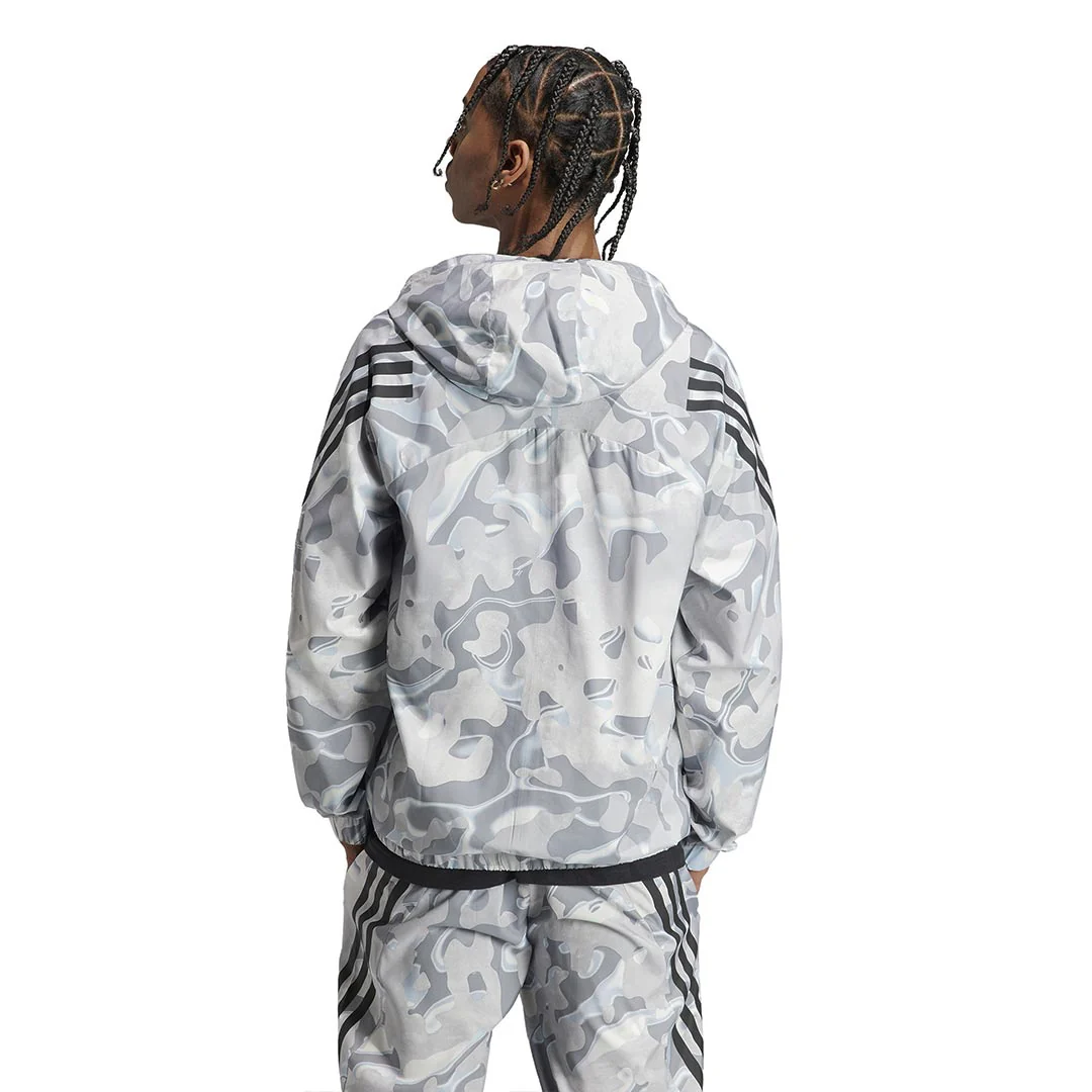 adidas - Men's Future Icons All Over Print Full Zip Hoodie (IB6124) - Image 3