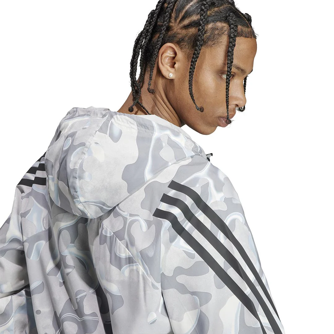 adidas - Men's Future Icons All Over Print Full Zip Hoodie (IB6124) - Image 5