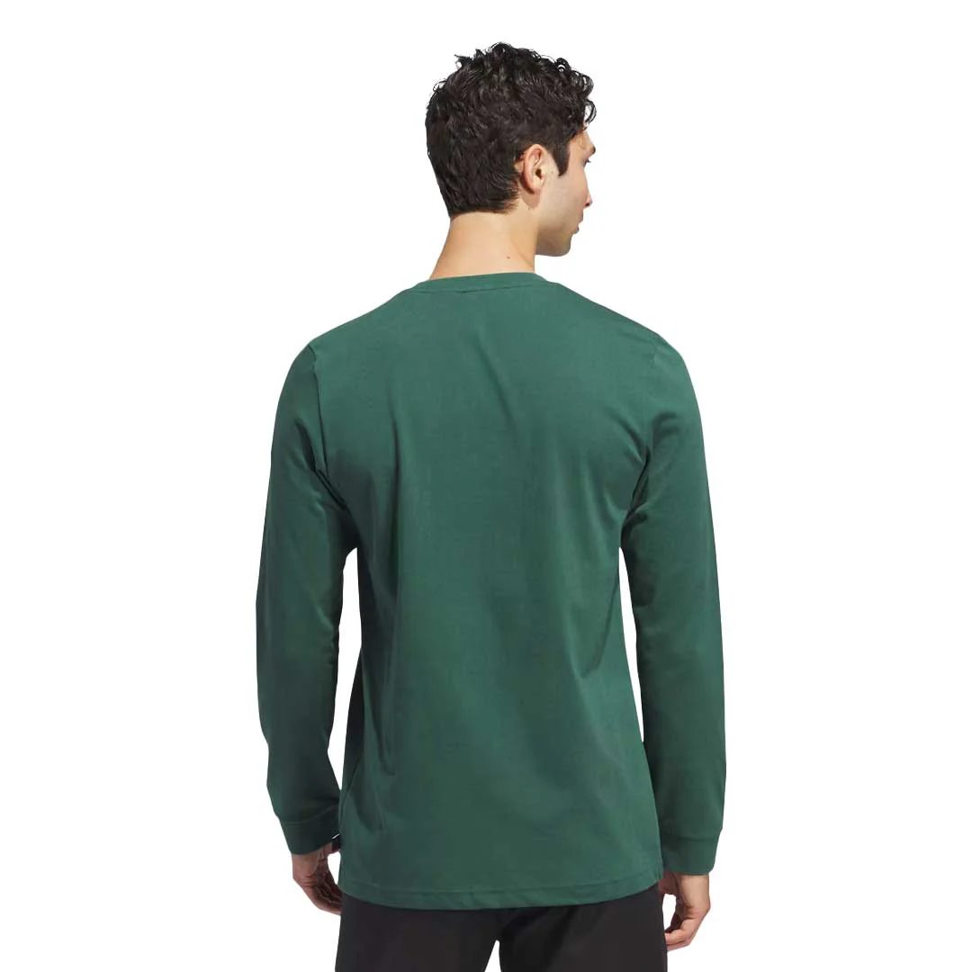 adidas - Men's Go-To Crest Graphic Long Sleeve T-Shirt (IN6348) - Image 4