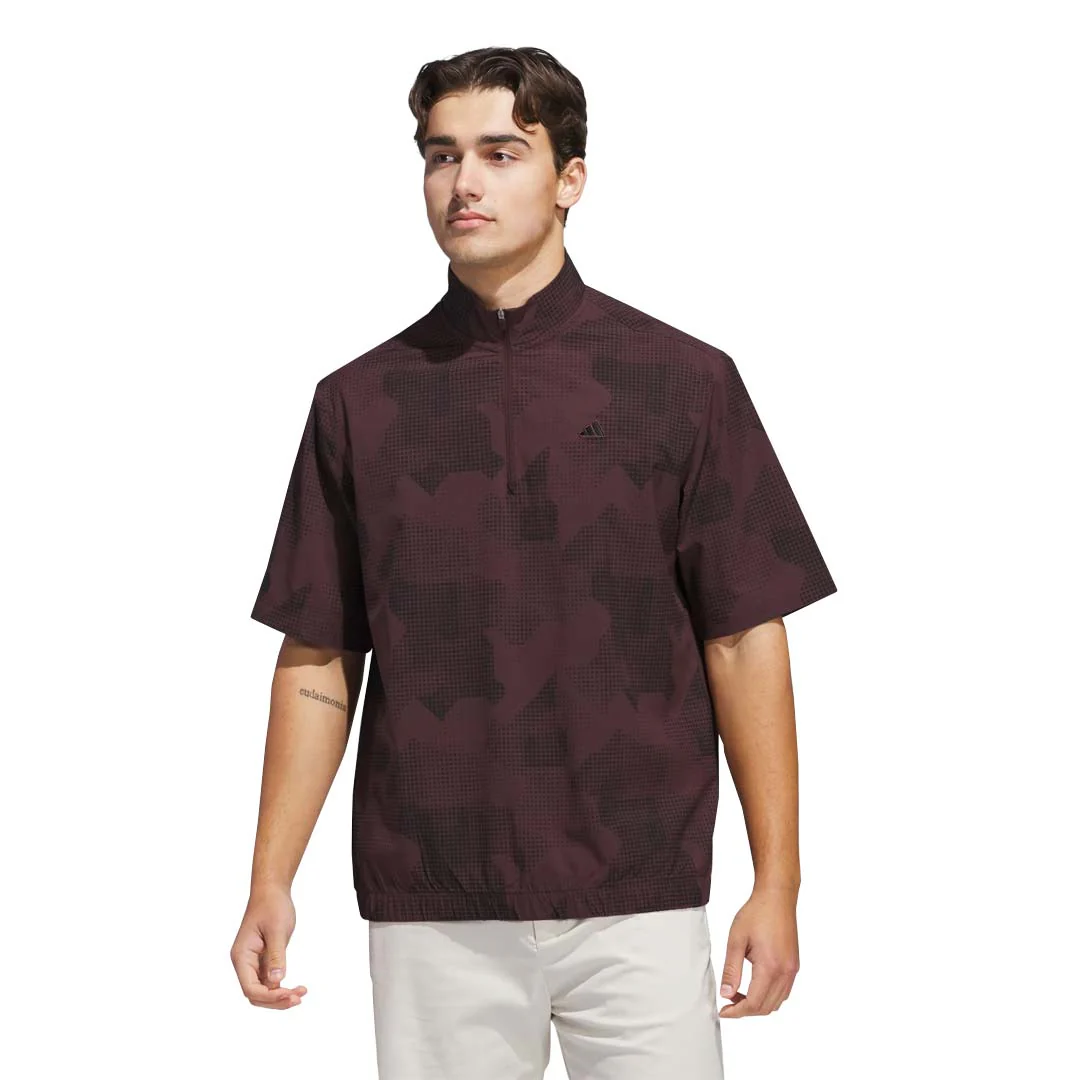 adidas - Men's Go-To DWR Short Sleeve 1/2 Zip Pullover (JF4914) - Image 2