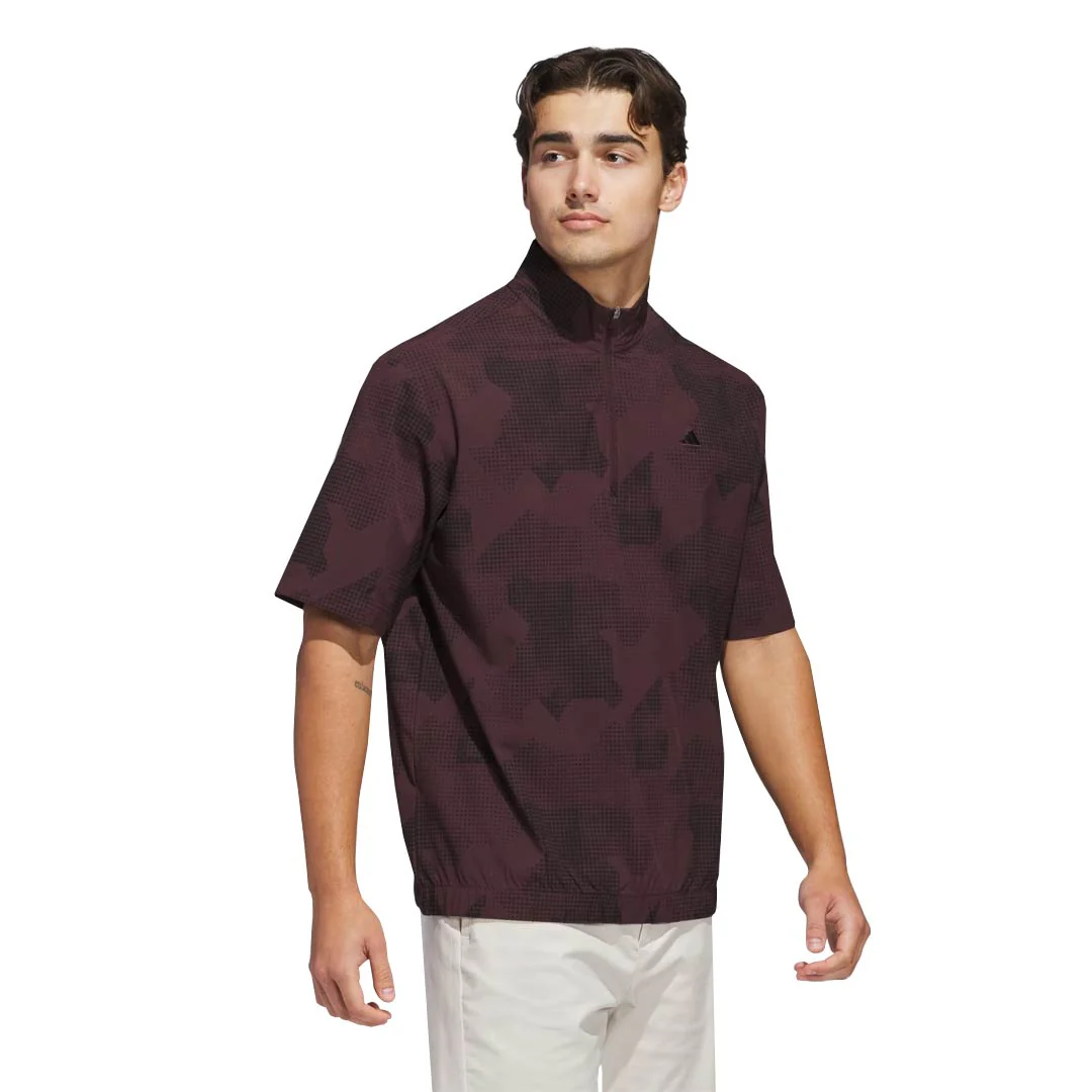 adidas - Men's Go-To DWR Short Sleeve 1/2 Zip Pullover (JF4914) - Image 3