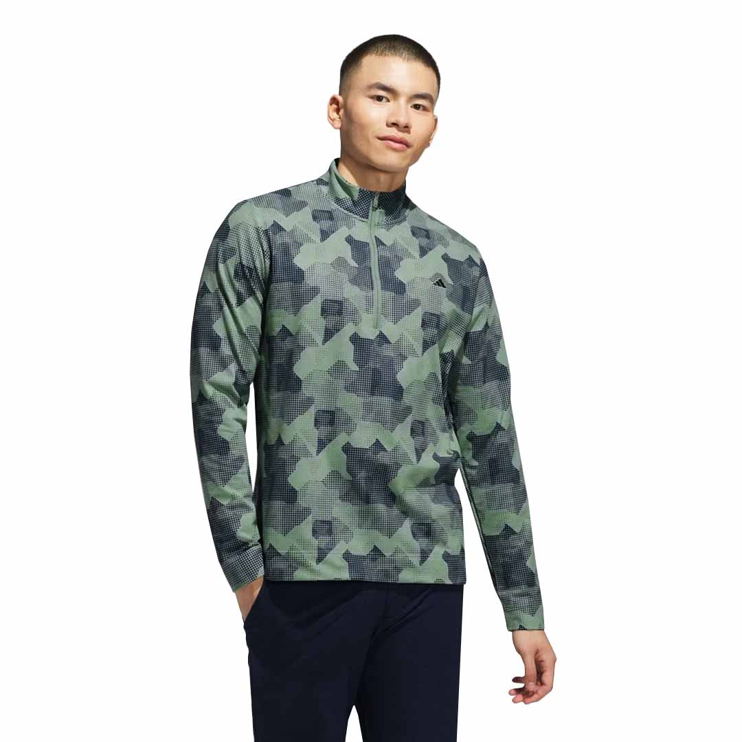 adidas - Men's Go-To Printed 1/4 Zip Pullover (IK3020) - Image 2