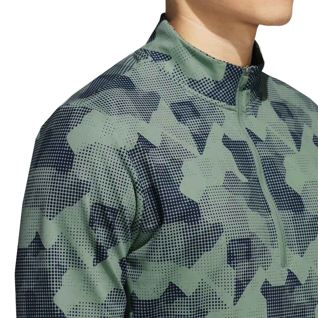 adidas - Men's Go-To Printed 1/4 Zip Pullover (IK3020) - Image 4