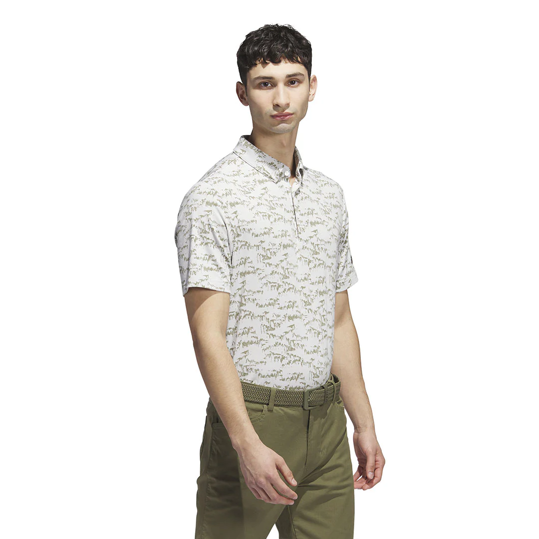adidas - Men's Go-To Printed Polo (II7837) - Image 3