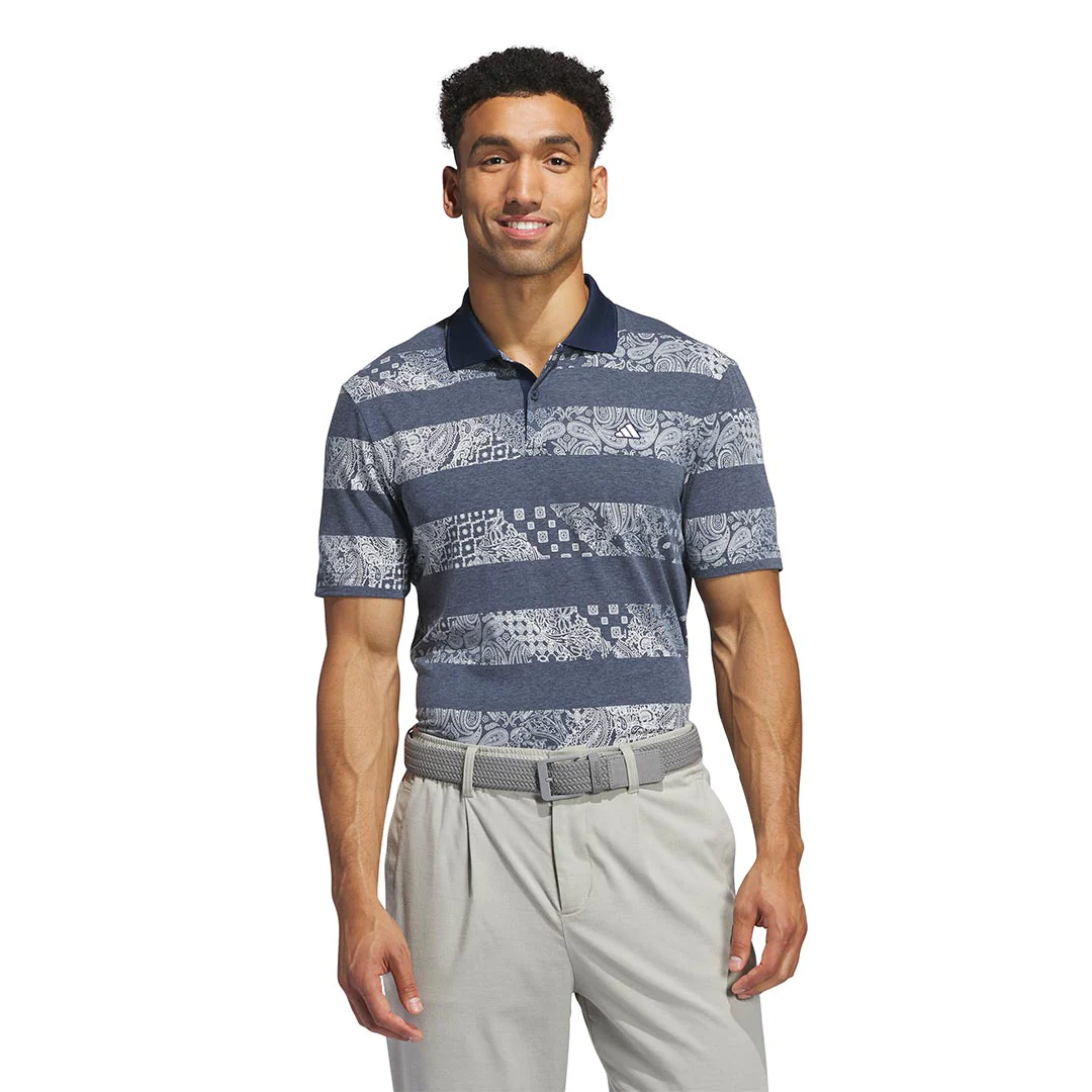 adidas - Men's Go-To Printed Polo (JE1421) - Image 2