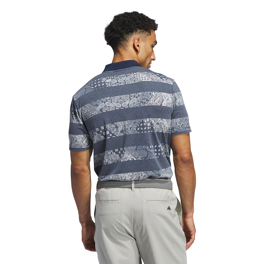 adidas - Men's Go-To Printed Polo (JE1421) - Image 3