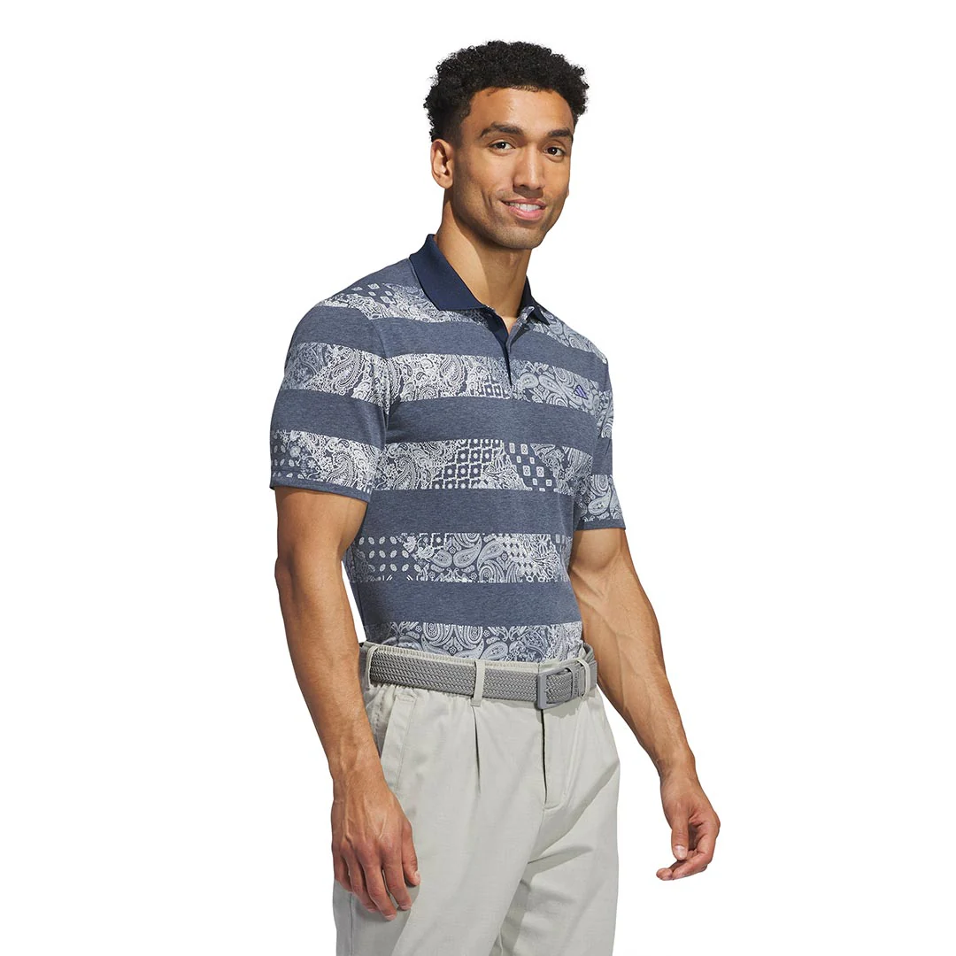 adidas - Men's Go-To Printed Polo (JE1421) - Image 4