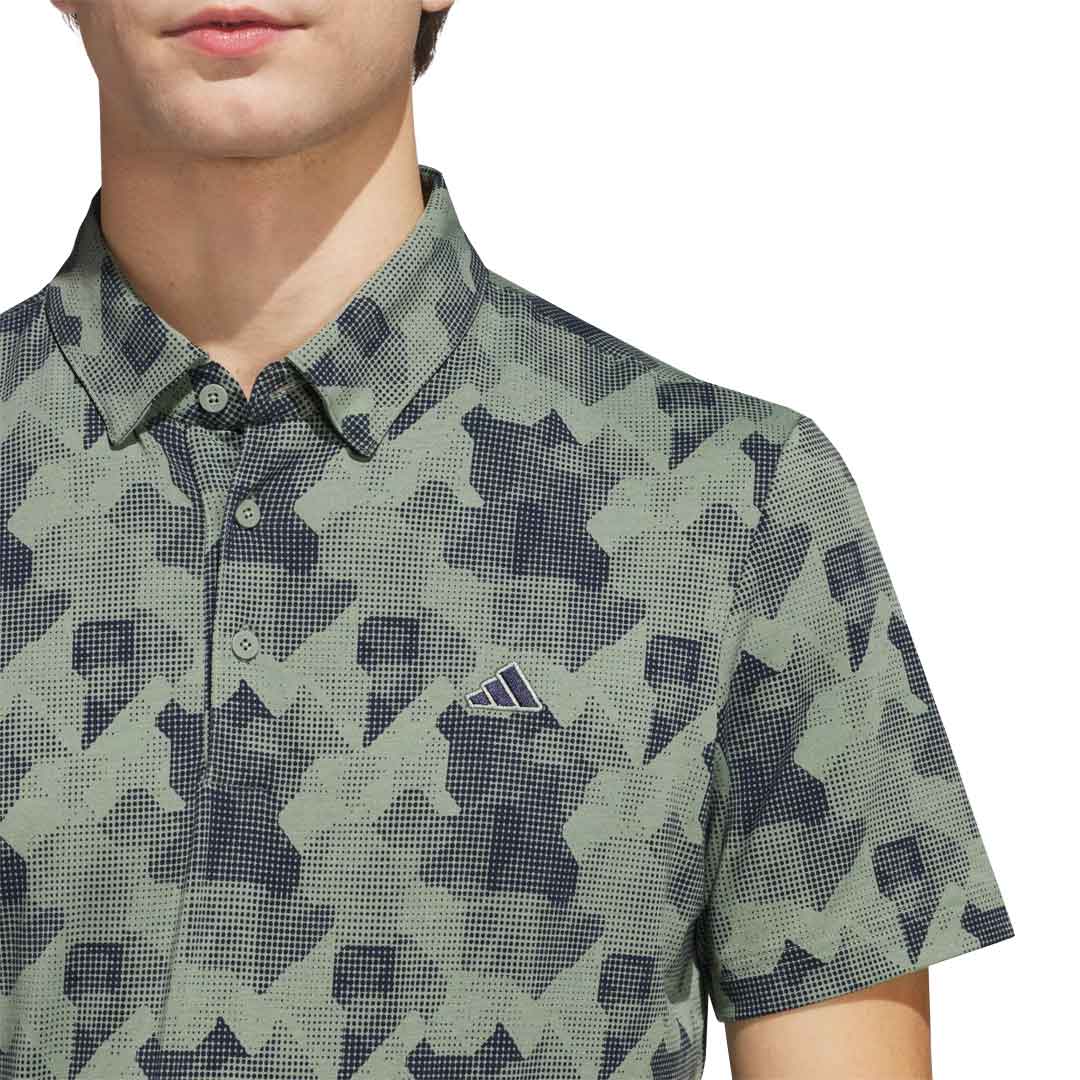adidas - Men's Go-To Printed Polo (JF9024) - Image 5