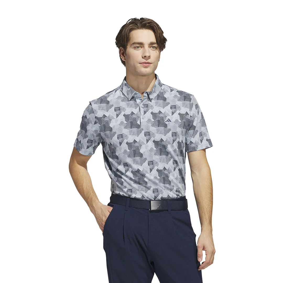 adidas - Men's Go-To Printed Polo (JP0471) - Image 2