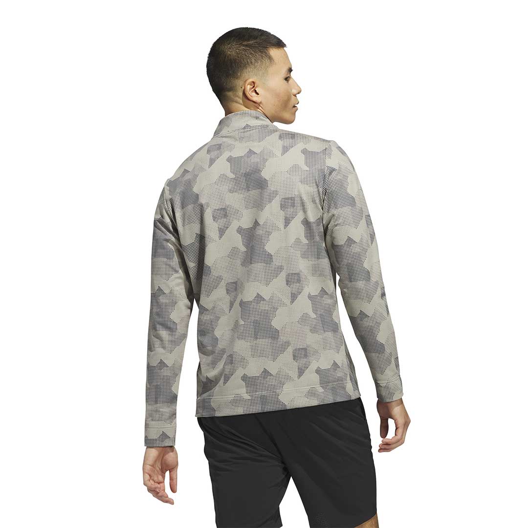 adidas - Men's Go-To Printed Quarter Zip Sweatshirt (IK3019) - Image 3