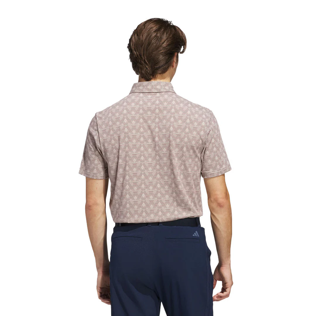 adidas - Men's Go-To Printed Stripe Polo (JF4931) - Image 3