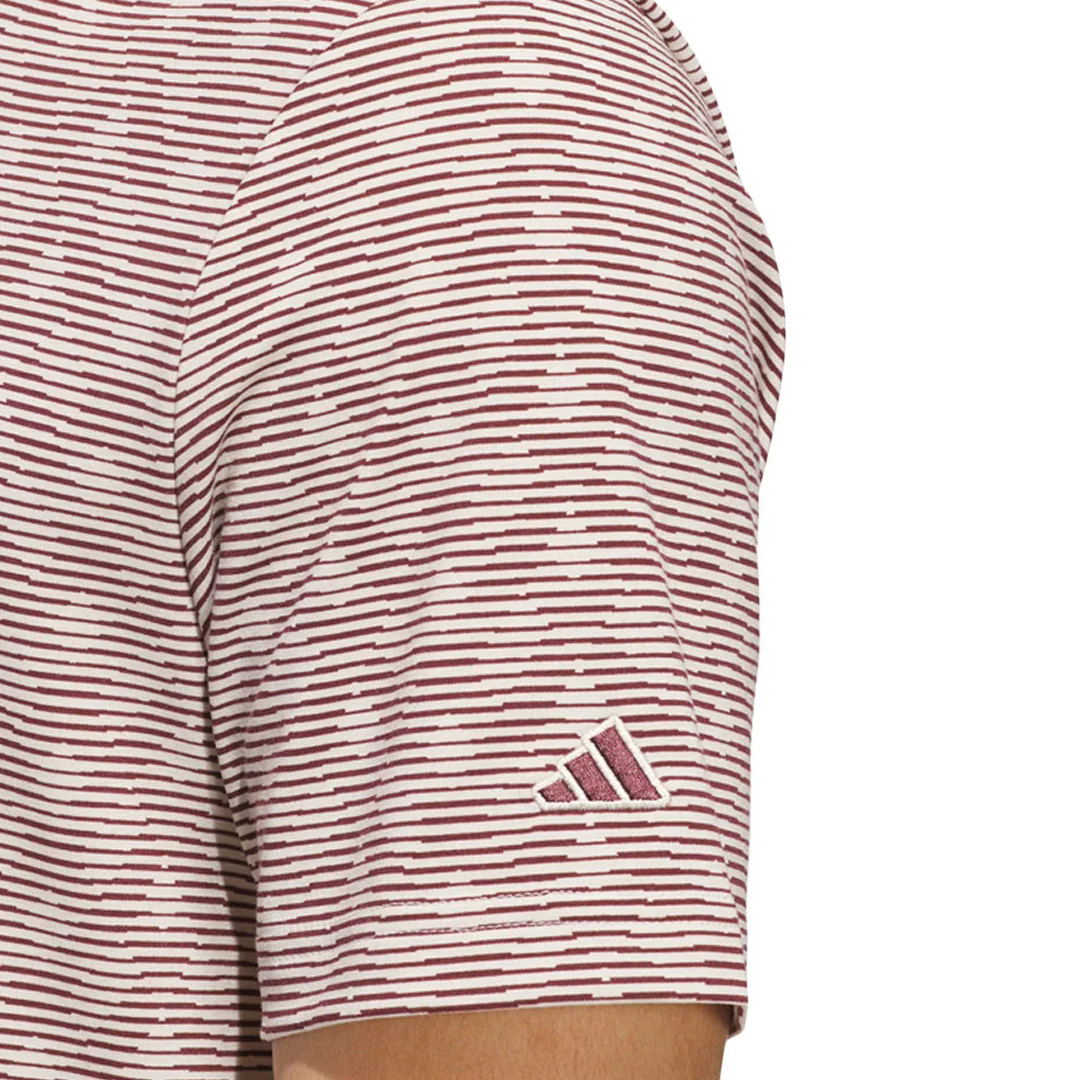 adidas - Men's Go-To Printed Stripe Polo (JF4931) - Image 4