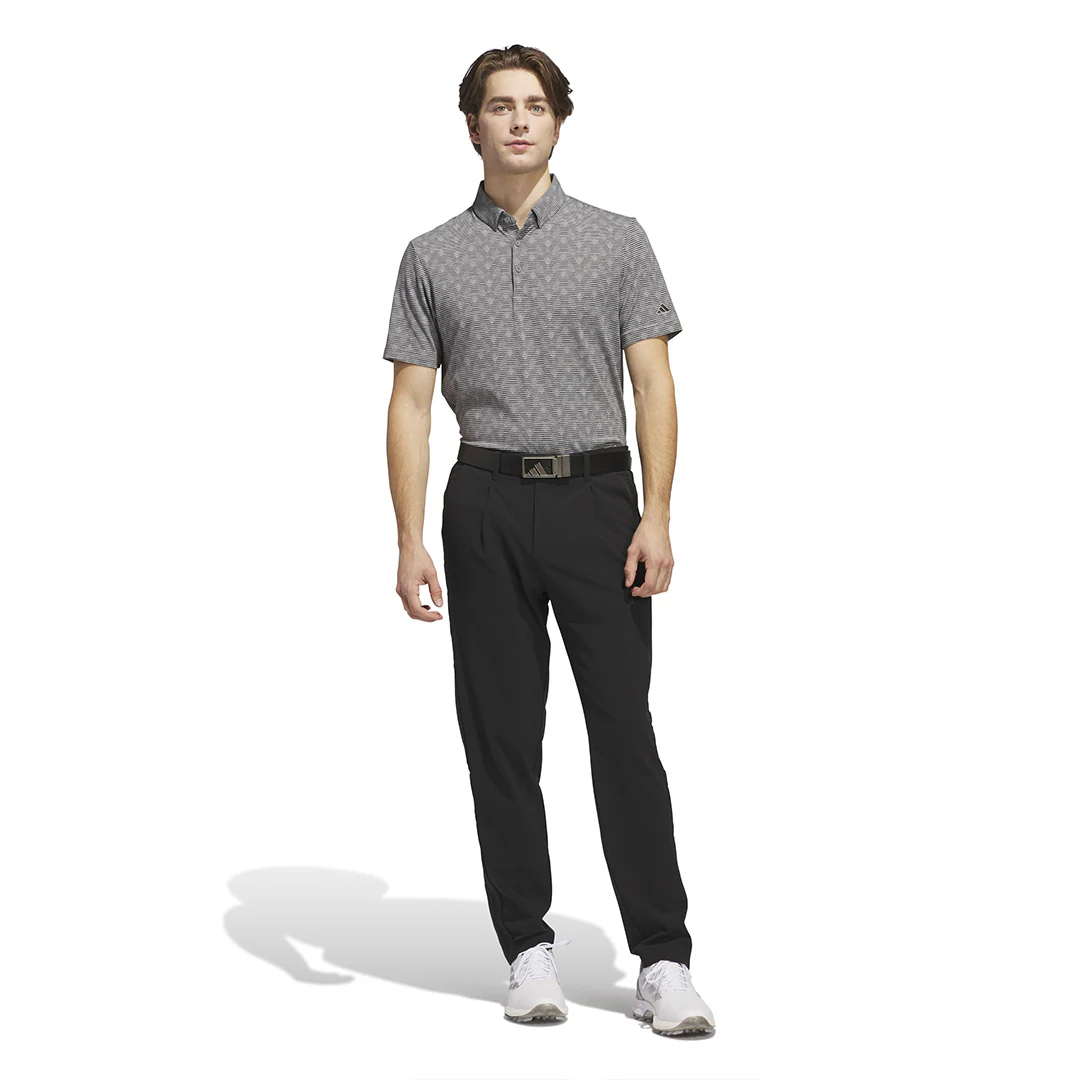 adidas - Men's Go-To Printed Stripe Polo (JF4932) - Image 4