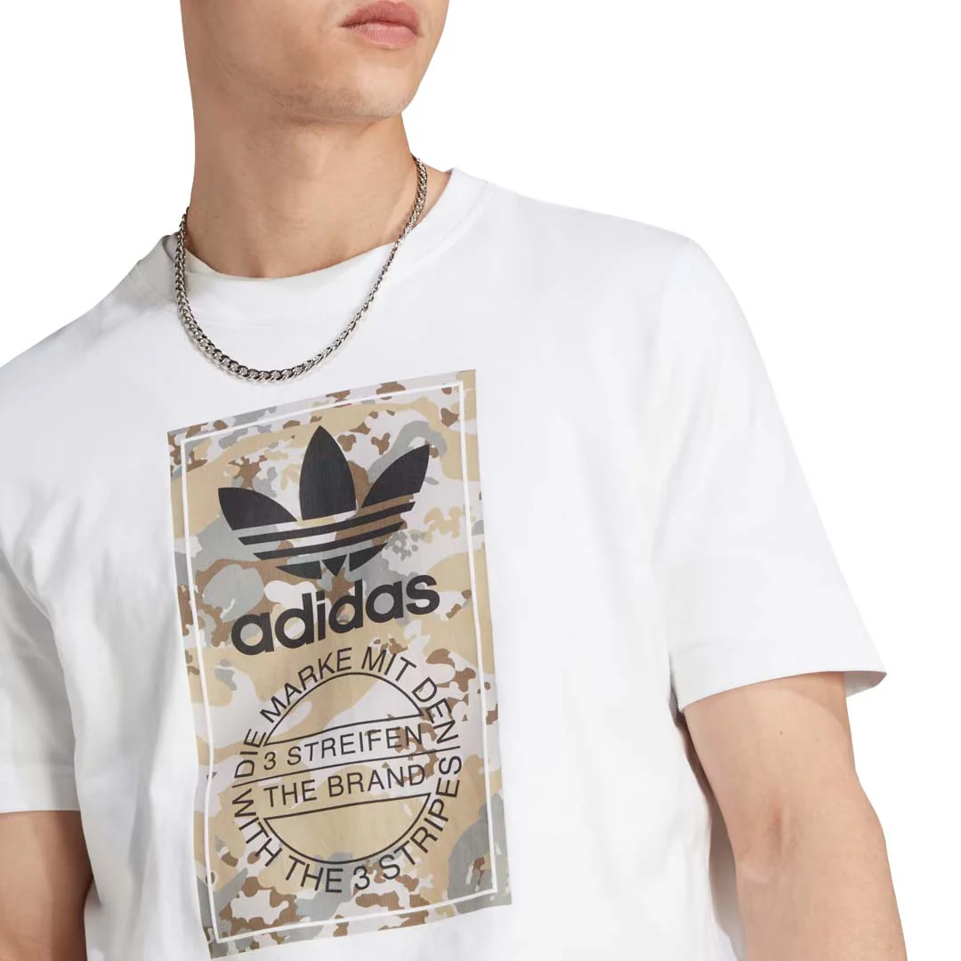 adidas - Men's Graphic Camo Tongue Label T-Shirt (IL5119) - Image 4