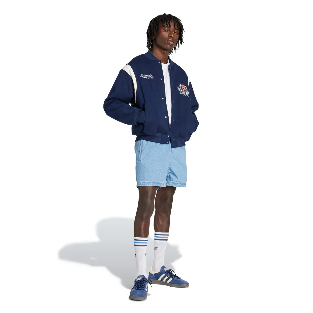 adidas - Men's Graphic College Varsity Loose Bomber Jacket (JX8181) - Image 4