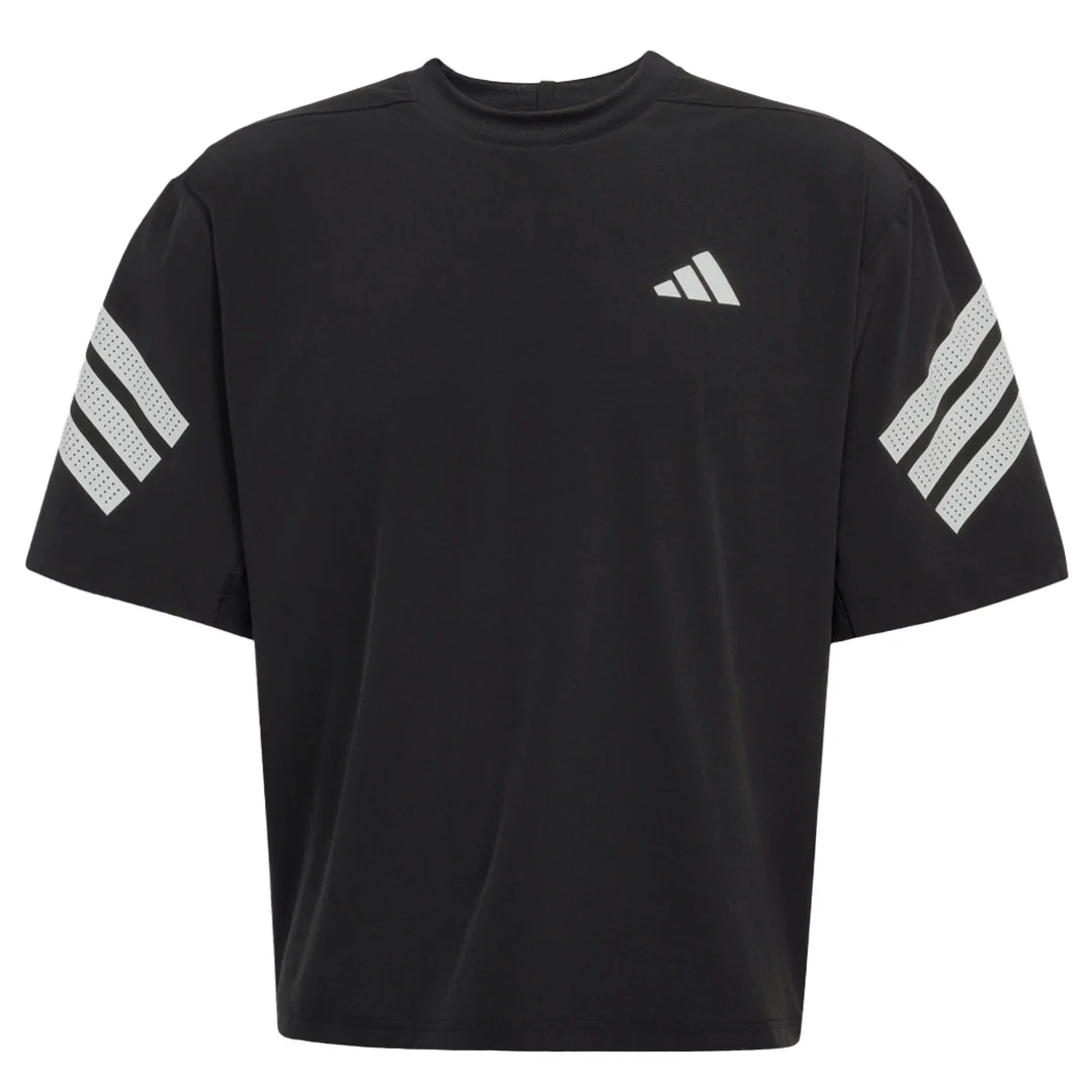 adidas - Men's Gym+ 3-Stripes Woven Pump Cover T-Shirt (JC5238)
