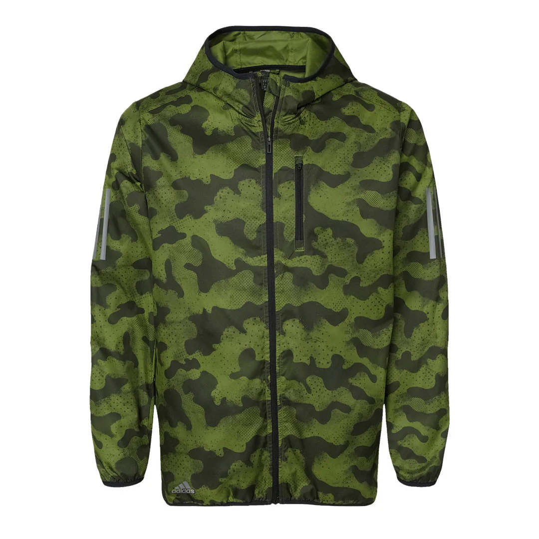 adidas - Men's Hooded Full Zip Windbreaker Jacket (GR4464)