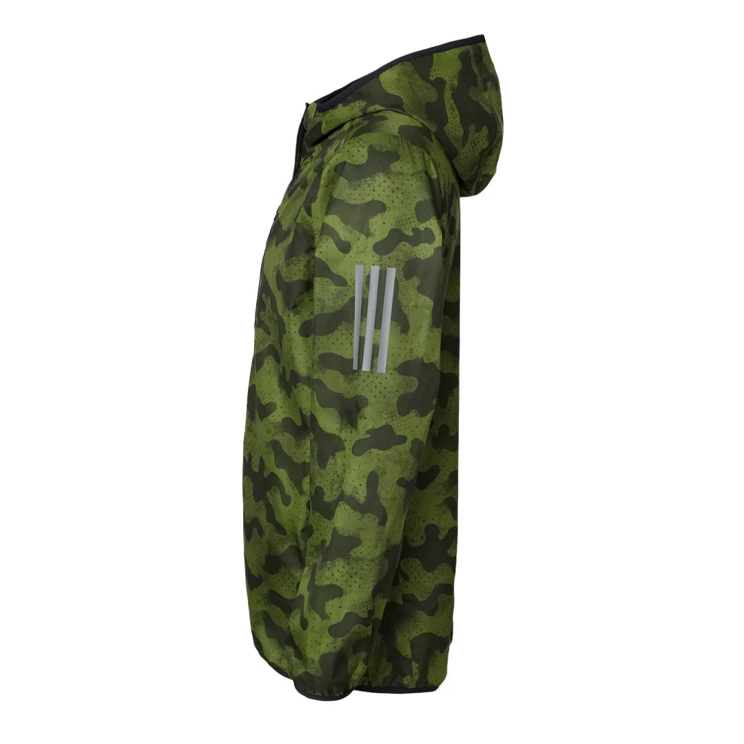 adidas - Men's Hooded Full Zip Windbreaker Jacket (GR4464) - Image 2