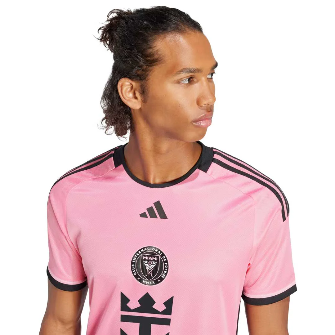 adidas - Men's Inter Miami CF 24/25 Home Authentic Jersey (IU0189) - Image 5