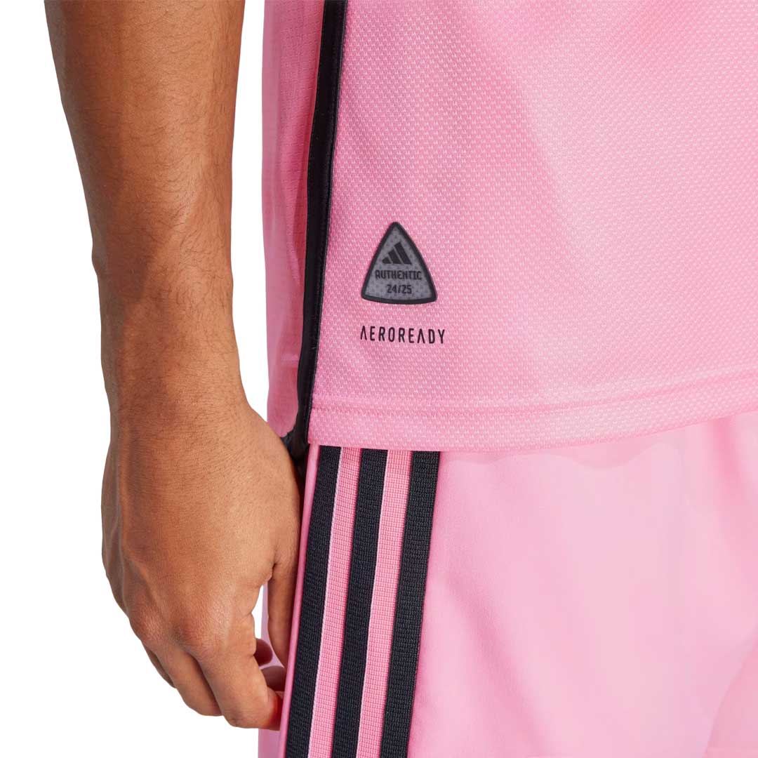 adidas - Men's Inter Miami CF 24/25 Home Authentic Jersey (IU0189) - Image 6